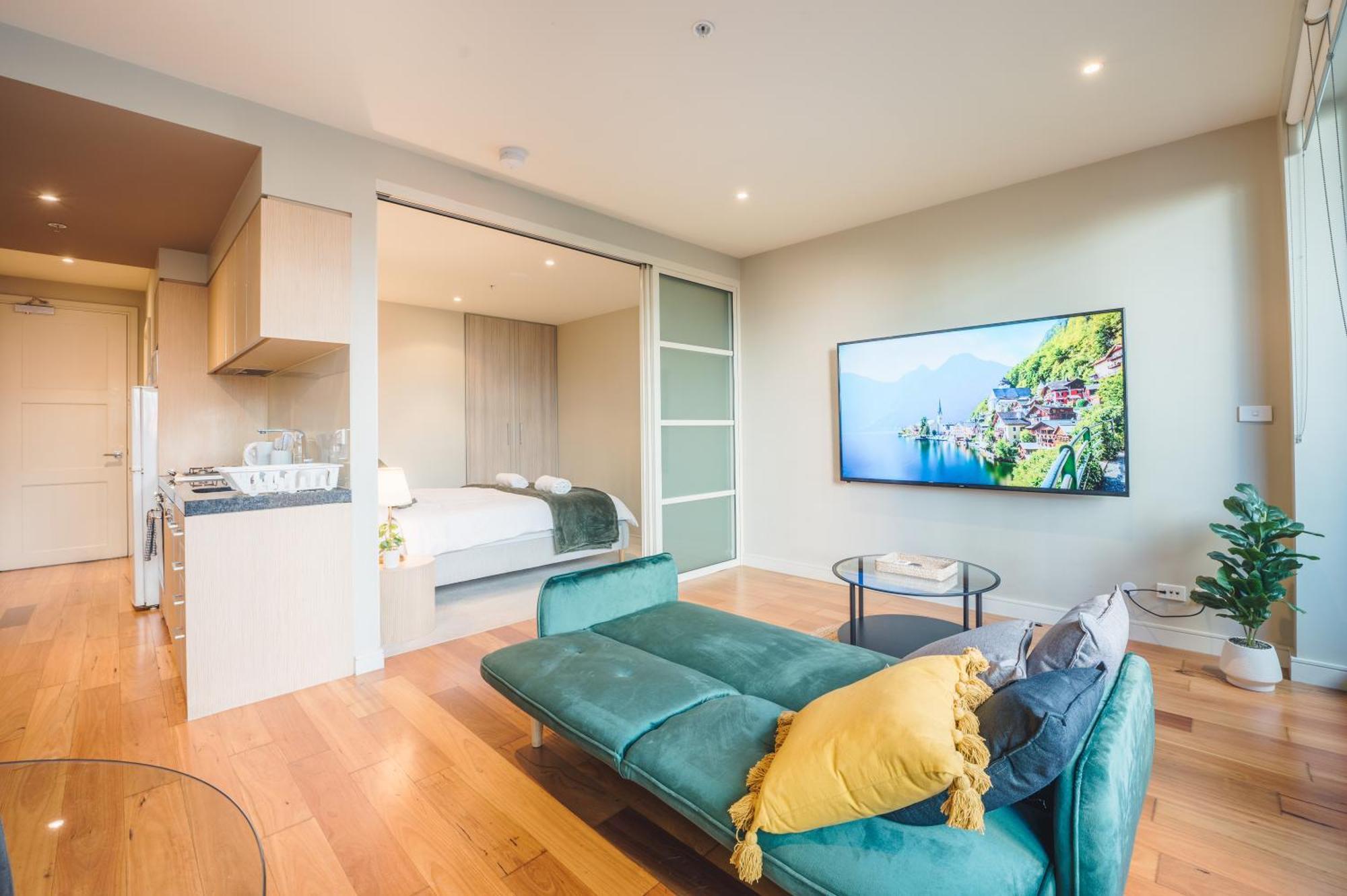 Molly'S Little Apartments Melbourne Szoba fotó
